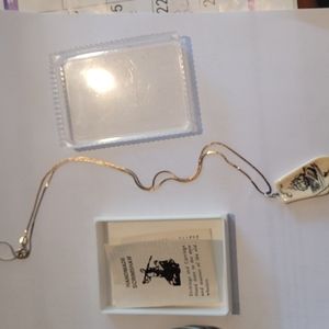 Ivory whale bone necklace